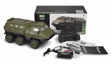 22584 V-Guard gepanzertes Fahrzeug 6WD 1:16 RTR, olivgrün